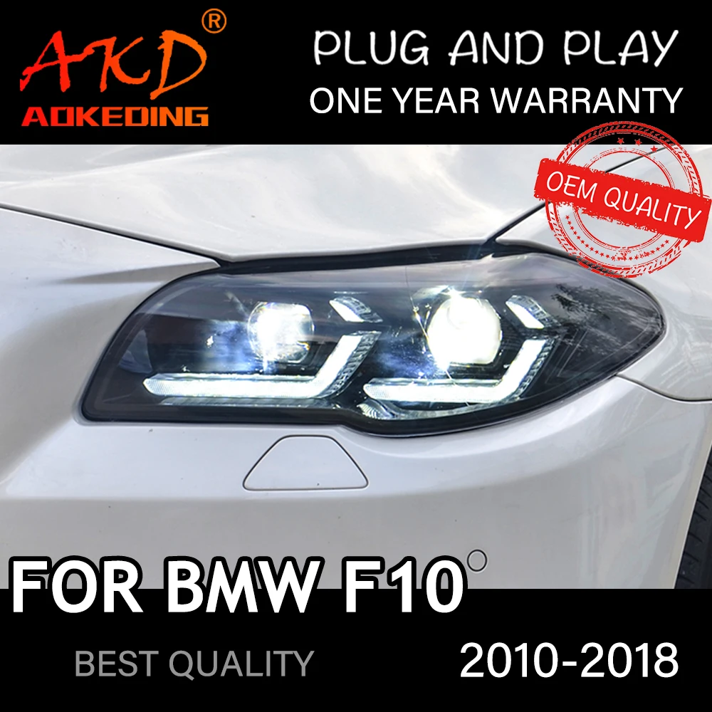 BMW F10 2011-2017用LEDヘッドライト,キセノンレンズ,hella hella hella hdr7 f11f18用ヘッドライト