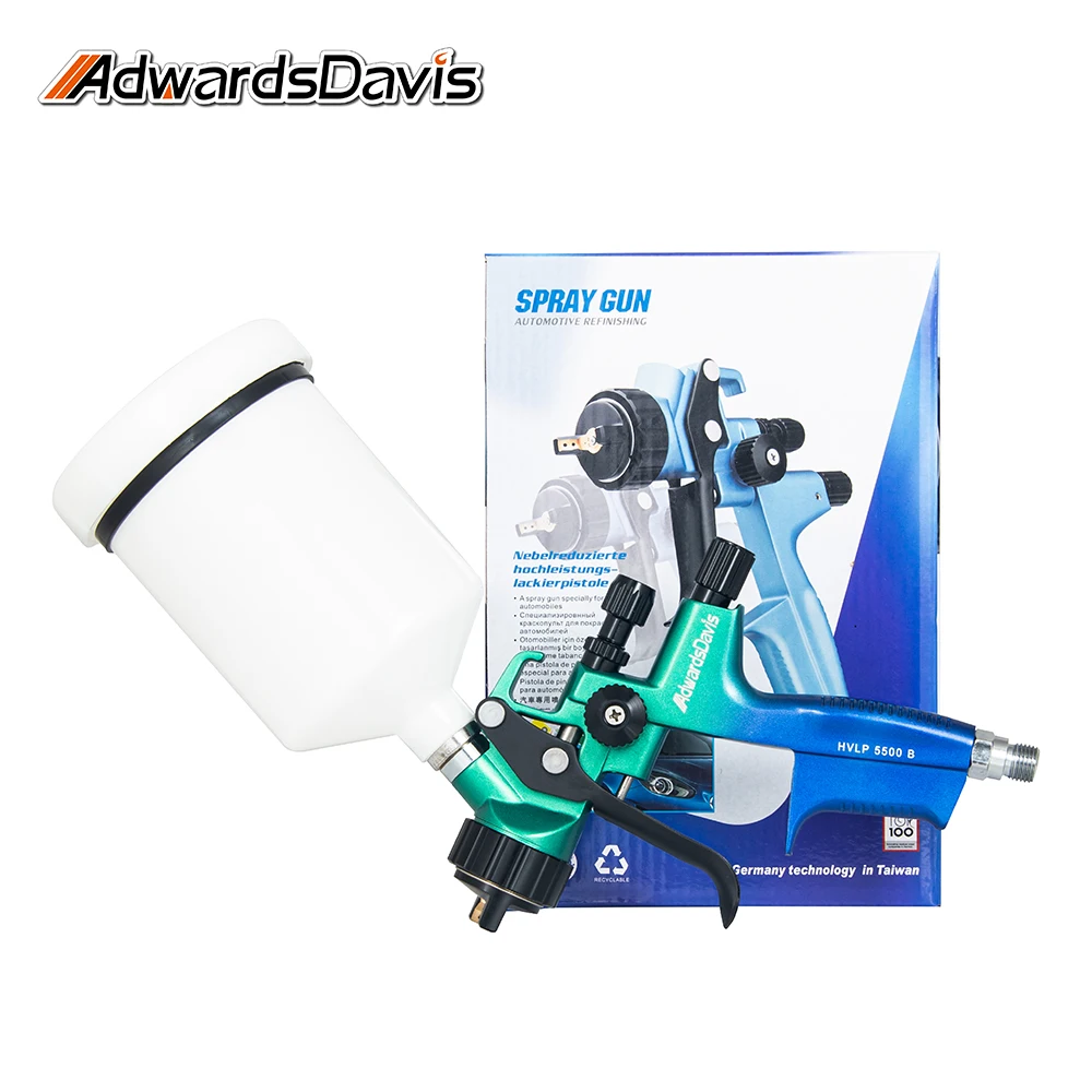 Пистолет-распылитель HVLP с 15 отверстиями, 1,3 мм, 600 мл