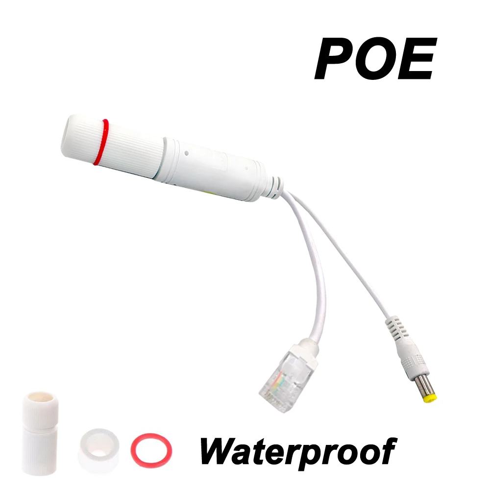 POE Power Supply Adapter 48V to 12V Waterproof Video And Power Adapter Cable Supply Module Injector Extender for IP Camera Splitter Net AP