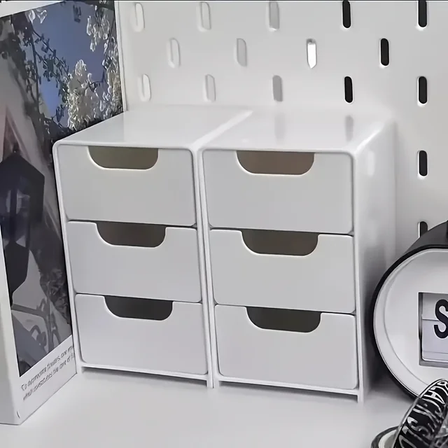 3-Drawer Mini Desk Organizer 2