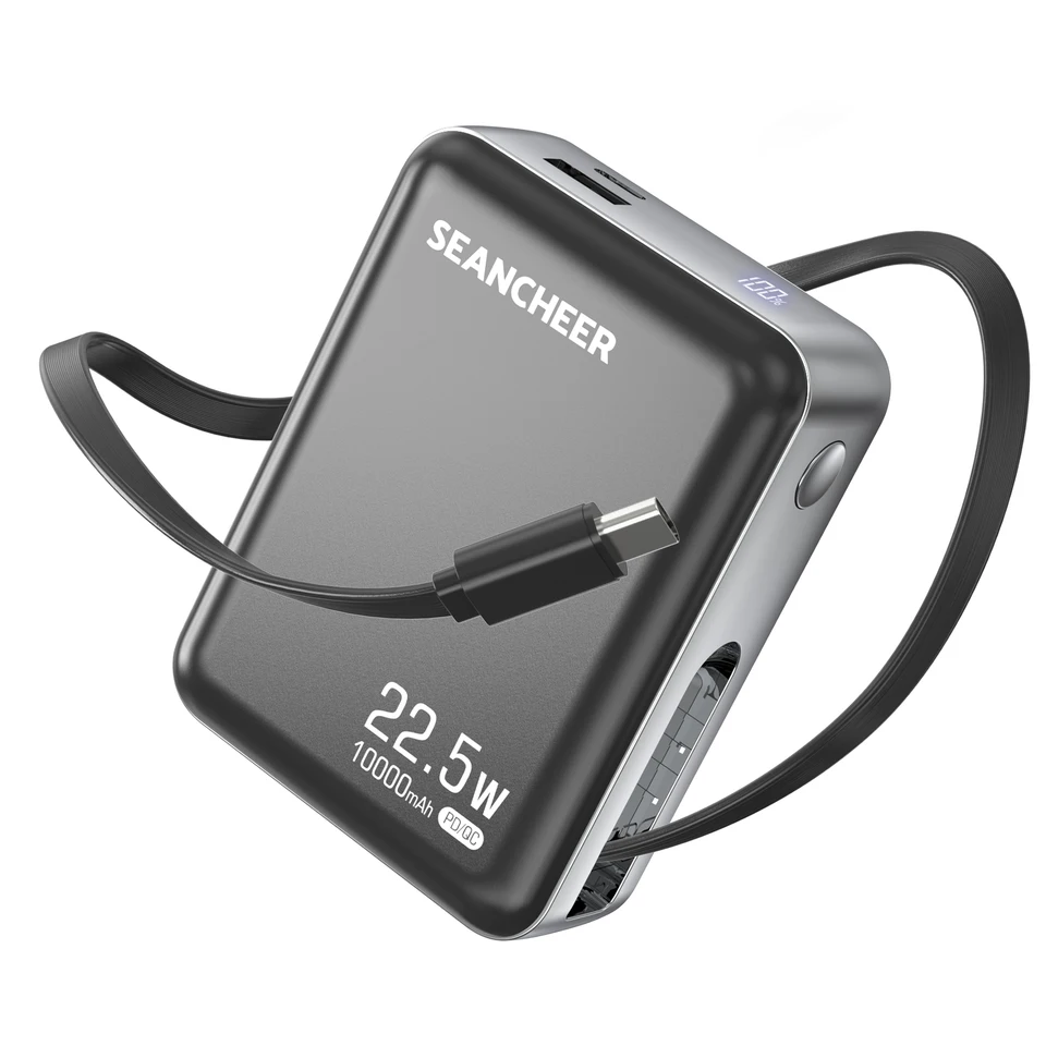 Mini 10000mAh Portable Charger with Fast Charging