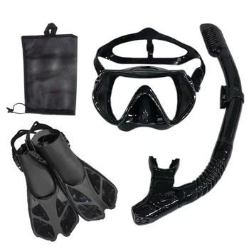 Snorkel Diving Mask and Goggles Diving Swimming Tube Set Adult Unisex 1