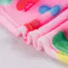 Pink Donut Blanket for Adults and Children, Soft, Warm, Cozy, Giant, Fun, Realistic, Novelty, Food Print, Throw, Flannel, Round 4