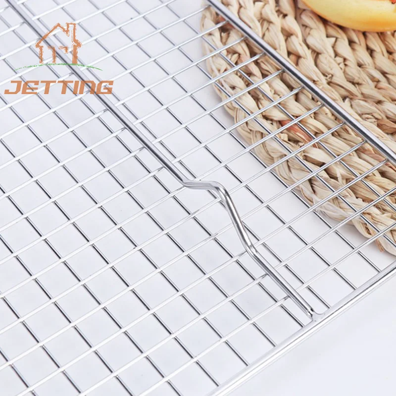 Stainless Steel BBQ Bread Cake Cooling Rack Drip Dry Rack Cooling Grid Baking Pan Household Baking Tools Kitchen Accessories