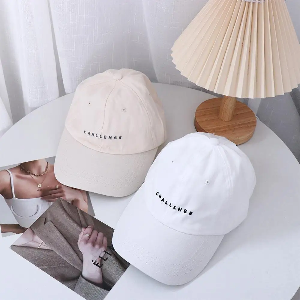 

Fashion Casual Men Korean Girls Outdoor Visors Cap Baseball Cap CHALLENGE Hat Women