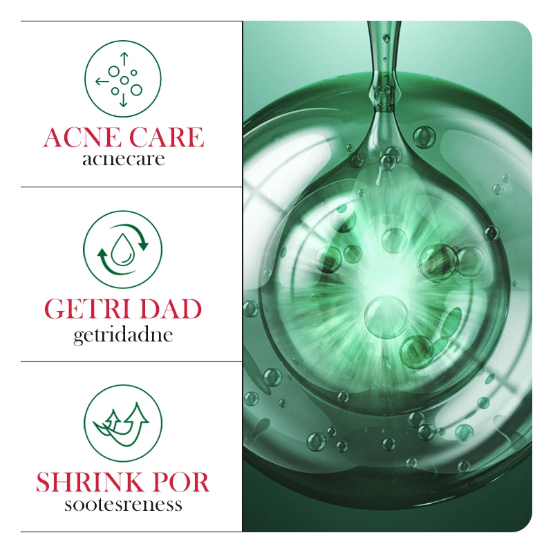 Description Picture 3 of itemBIOAOUA Salicylic Acid Anti-Acne Facial Mask Whitening Firming Soothing Anti-aging Face Mask Beauty Skin care 5PCS