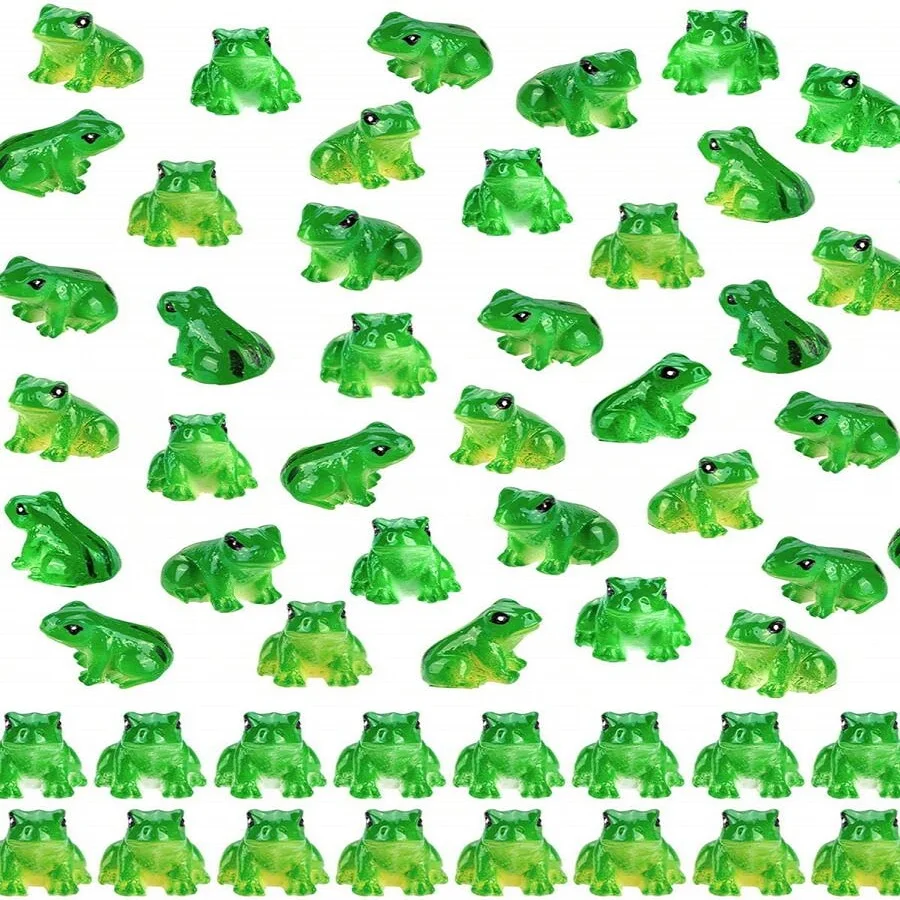5/10/20PCS Mini Resin Frog Figurines Set for Aquarium Decor,Terrarium,Zen Garden,Creative Home Desk Decoration and Fish Tank 4