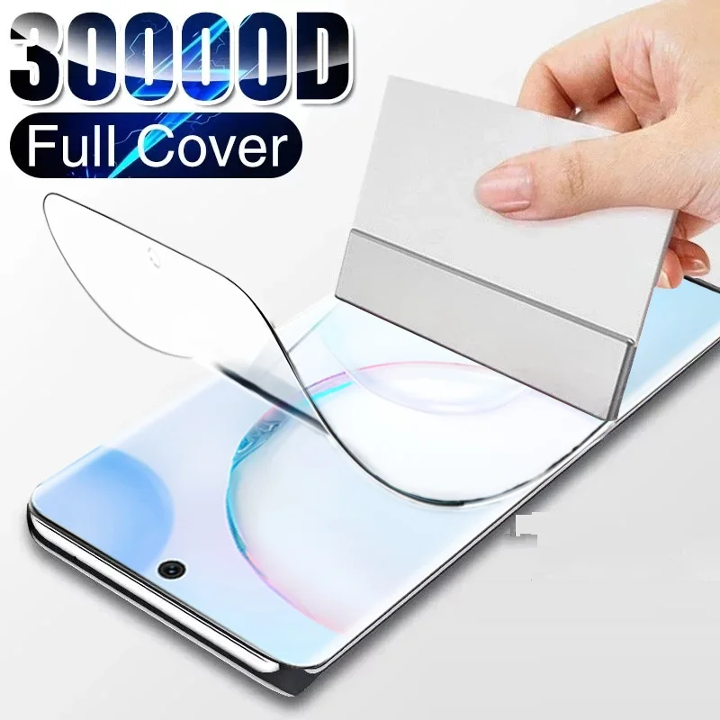

Full Cover Hydrogel Film For Huawei P50 Pro Screen Protector For Huawei P10 P20 P30 P40 Pro Lite P Smart Z Soft Protective Film