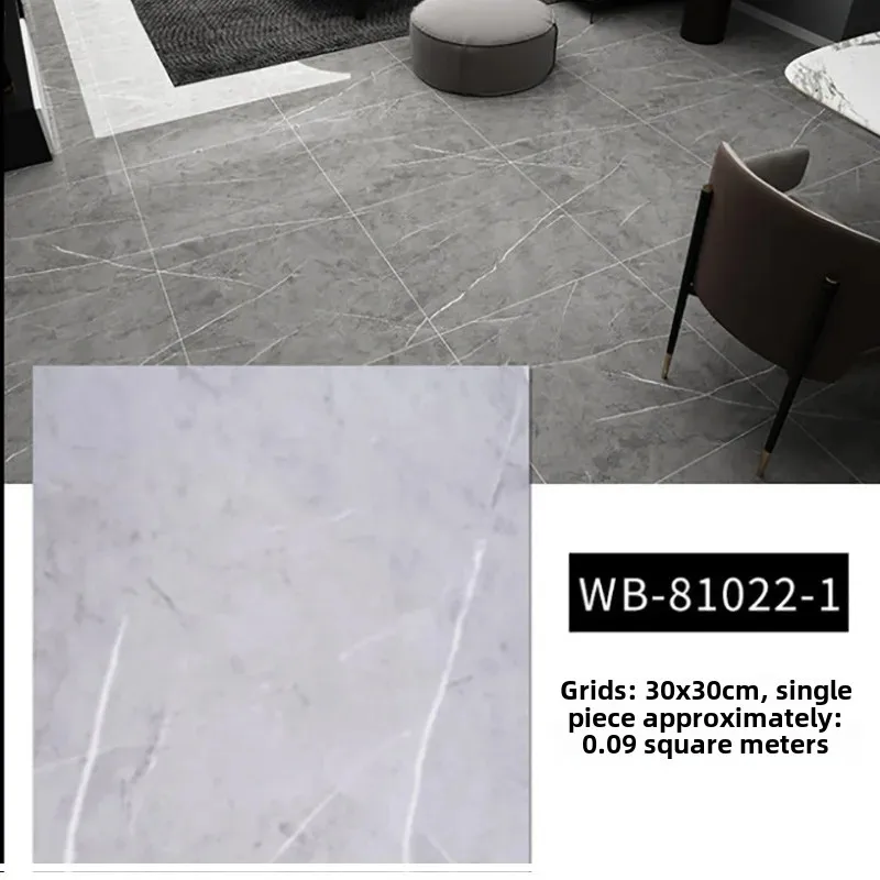 thumbnail image 1 of Pegatinas de pared para suelo autoadhesivas de PVC a prueba de agua, pegatinas para baldosas de cemento Sxp, estilo popular transfronterizo para decoración del hogar, 1 of 5