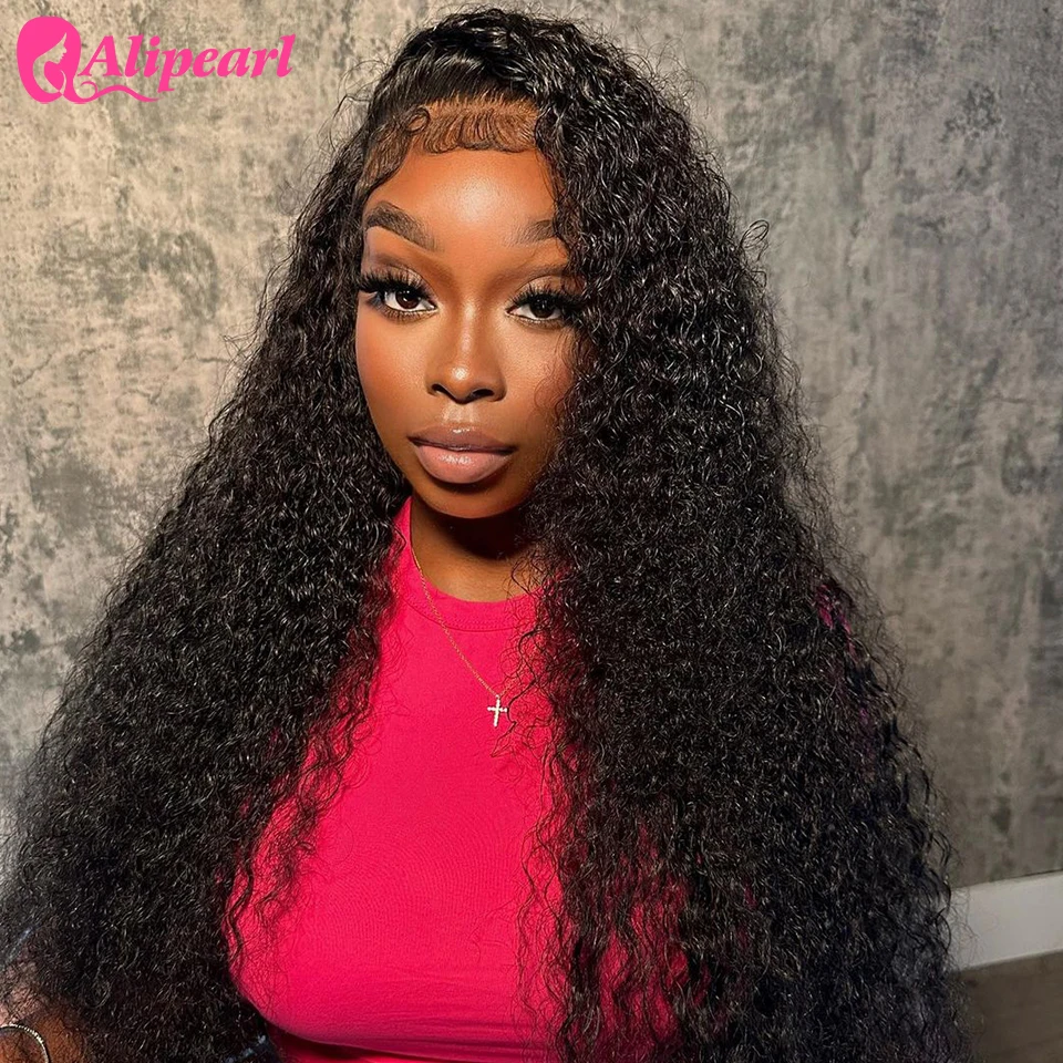 Alipearl Hair 13x4 Lace Front Wig Human Hair Free Part Kinky Curly