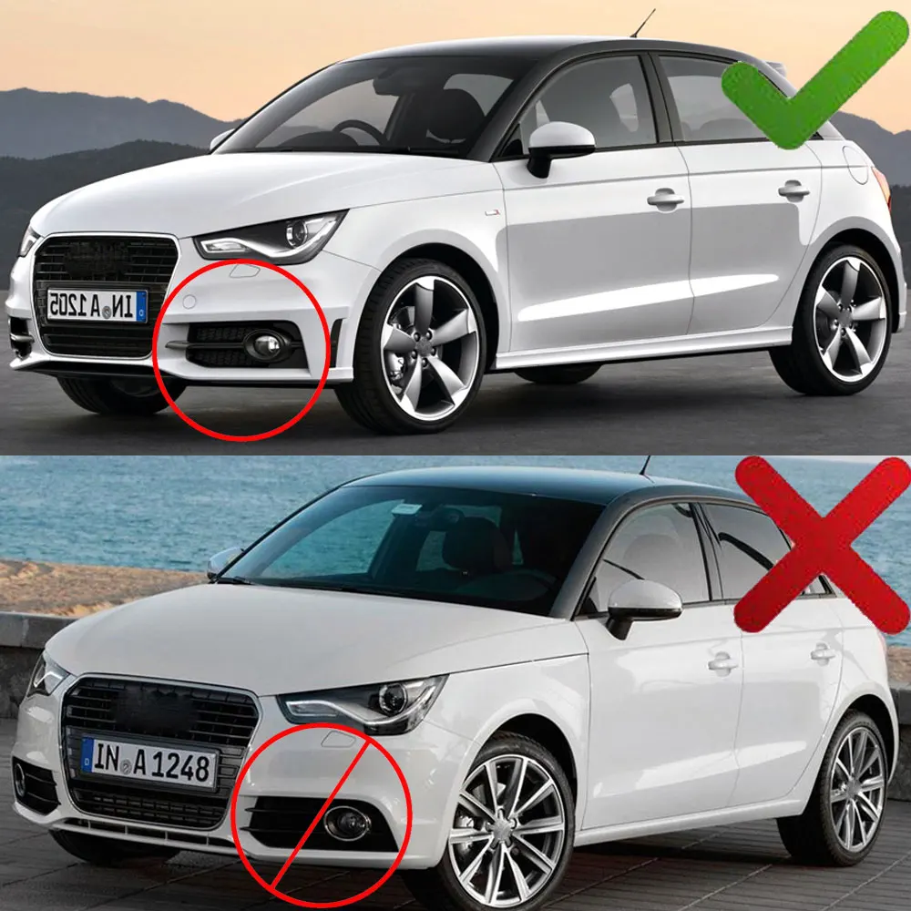 新品・未開封】 Audi ブラック フロントバンパースポイラー 4ピースセット