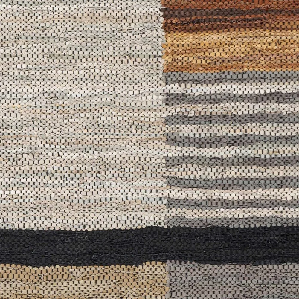 Living Room, Bedroom Leather Area carpet-Bohemian Modern Bohemian carpet
