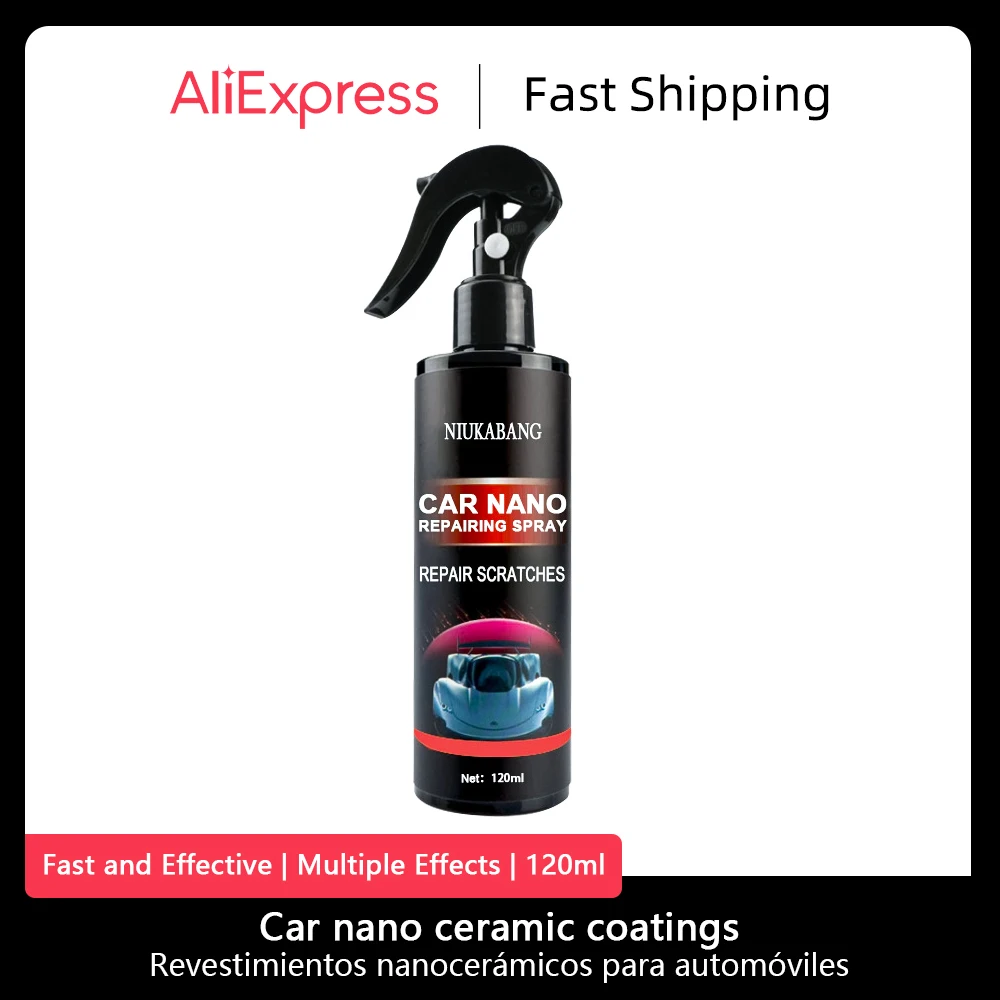 Nano Car Scratch Remover Spray Repair Nano Spray Nano Car Scratch Repairing  Polish Spray Ceramic Coating with Cleaning Towel - AliExpress