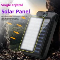 50000mAh Power Bank Fast Charging Outdoor Large Capacity External Battery Solar PowerBank Flashlight For iPhone Xiaomi Samsung 2