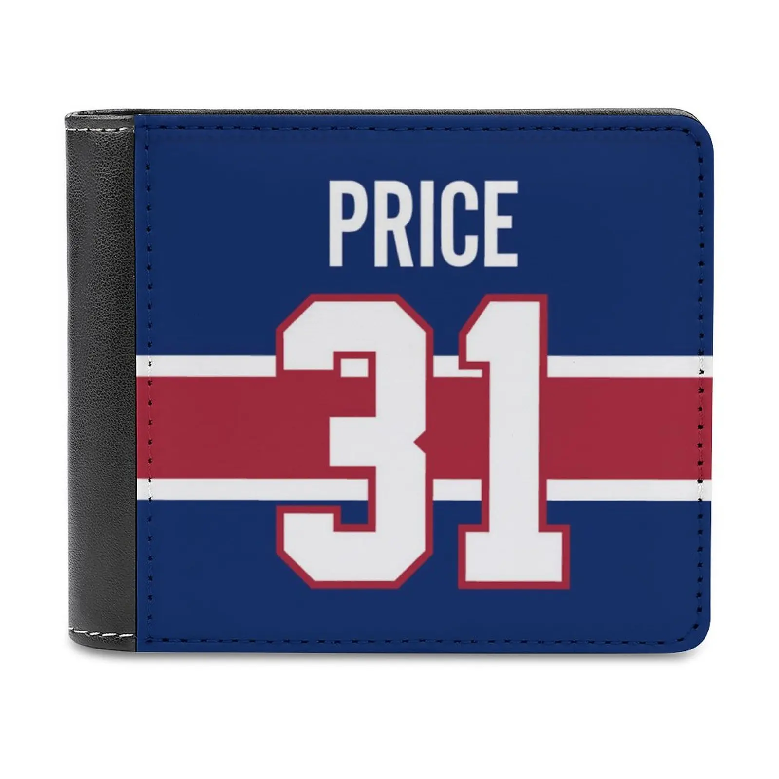 

Carey Price Reverse Jersey Back Phone Case Classic Style Wallet Pattern Wallets Men Fashion High Quality Purse National Hockey