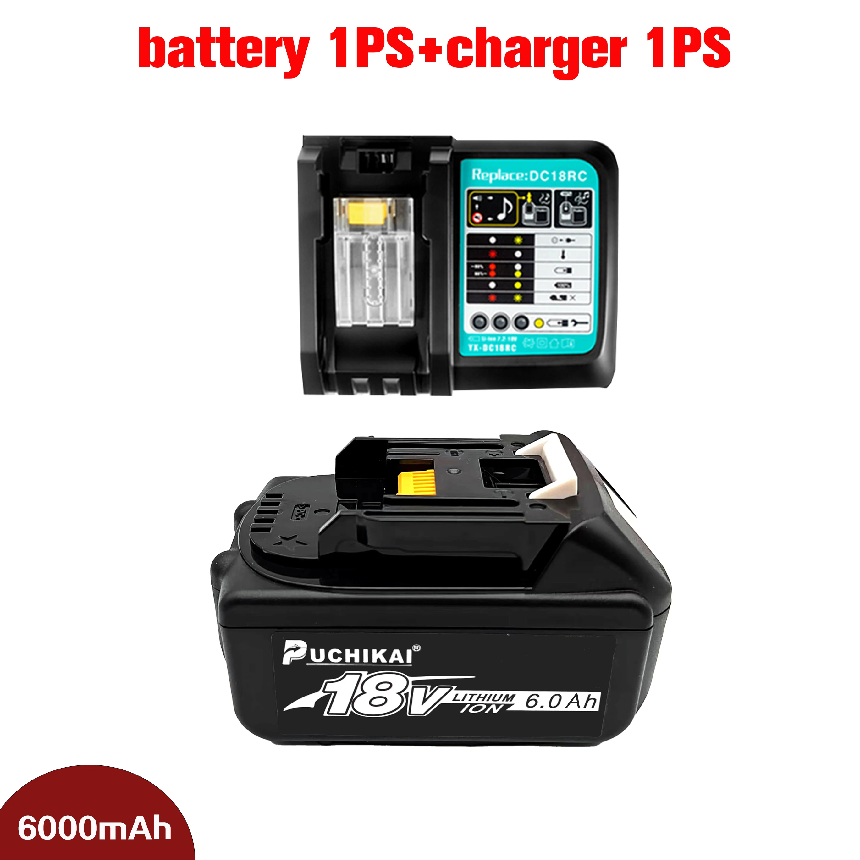 Chargeur et batterie Makita Power Source Kit 18 V : 2x BL 1830 B