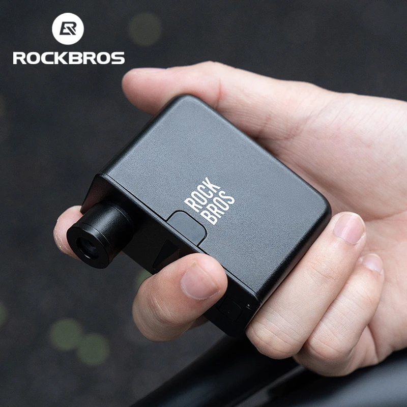 Насос воздушный велосипедный ROCKBROS AS1 PRO, 120PSI, с ЖК-дисплеем