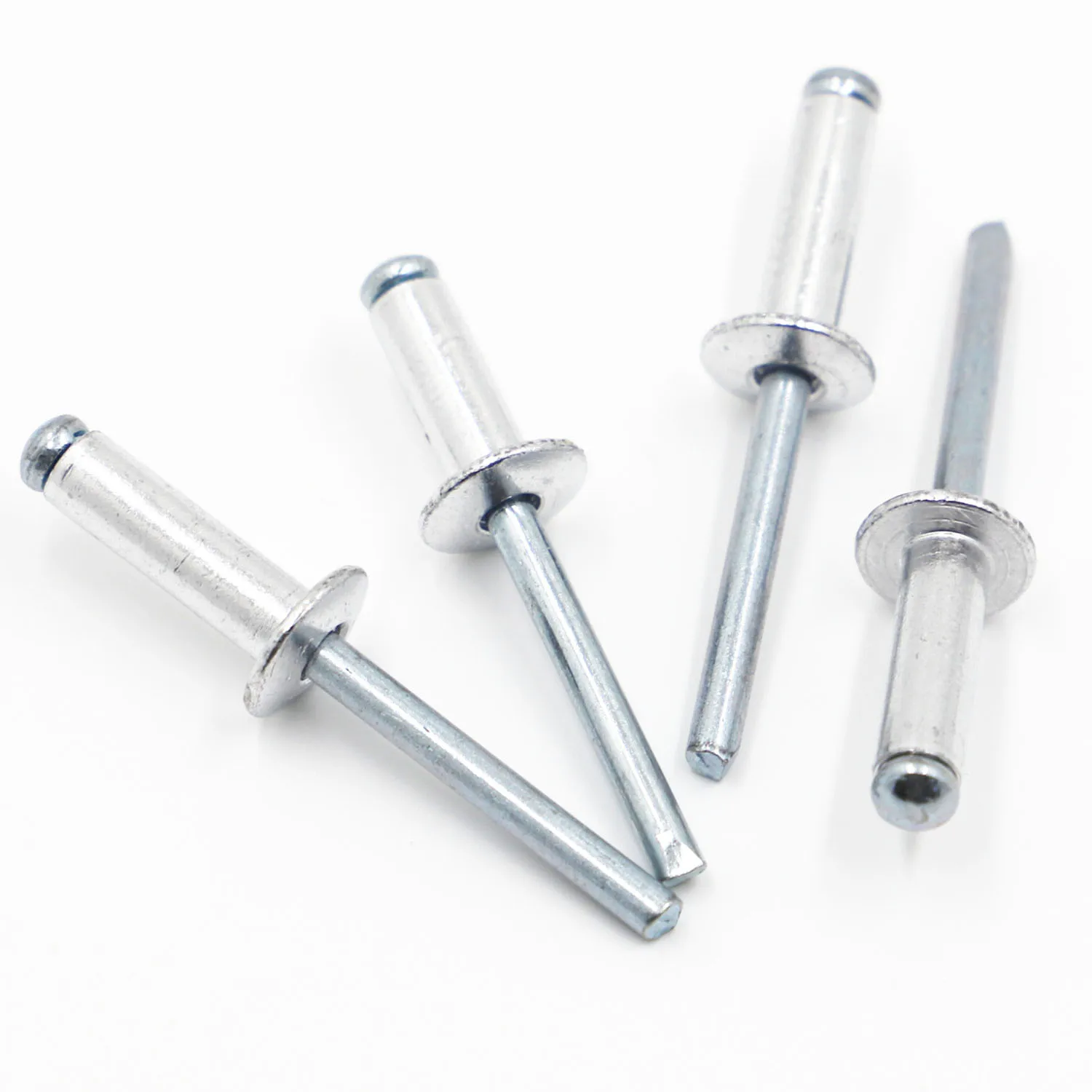 M2.4 M3.2 M4 M5 M6 Aluminium Mushroon Head Break Mandrel Blind Rivets Nail Pop Rivet For Furniture Car Aircraft GB12618