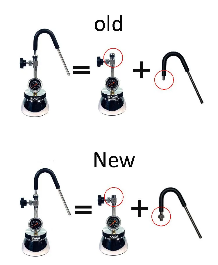 Portable Detachable Camping Mocha Kettle Milking Machine Update Cow Grandma Bubble Blower Suitable for Steam Milk Foam Machine 6