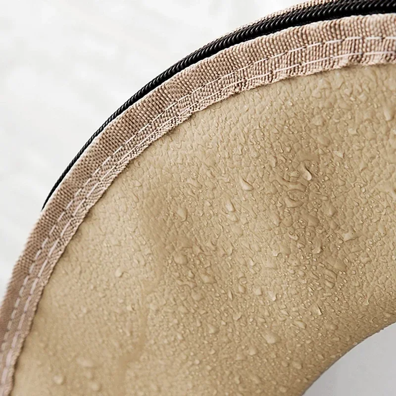 Universal Toilet Seat Cover Winter Warm Soft WC Mat Bathroom Washable Removable Zipper With Flip LidHandle Waterproof Household 4