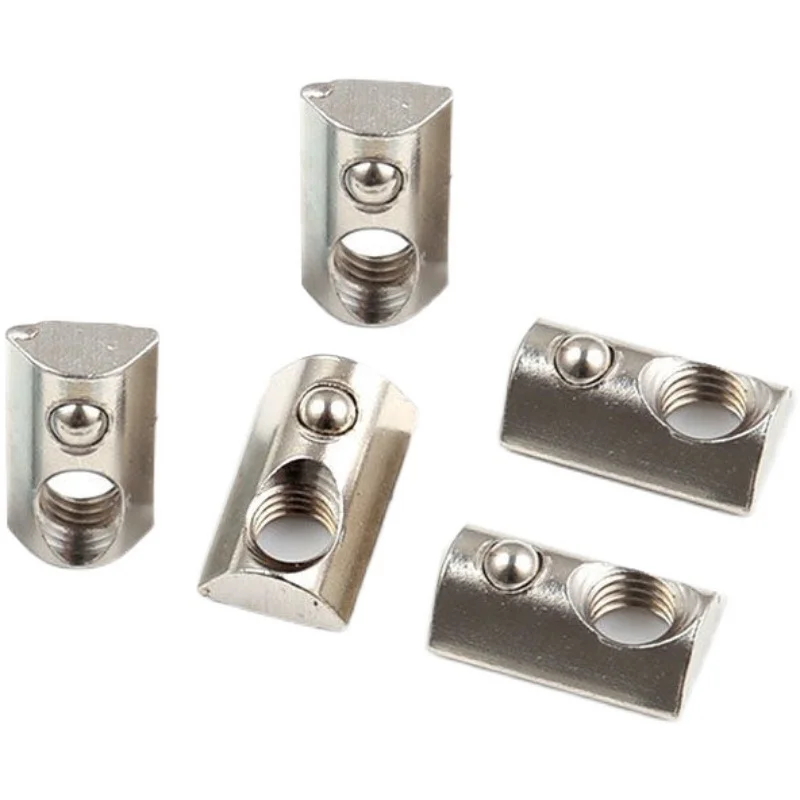 M3 M4 M5 M6 M8 rolovat v jaro t-nut s bál pro aluminium vytlačovací s profilu 20/30/40/45 řada aluminium  maticemi