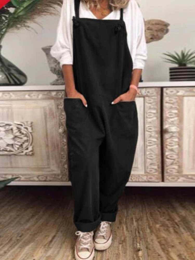 Women Summer Wide Leg Jumpsuits