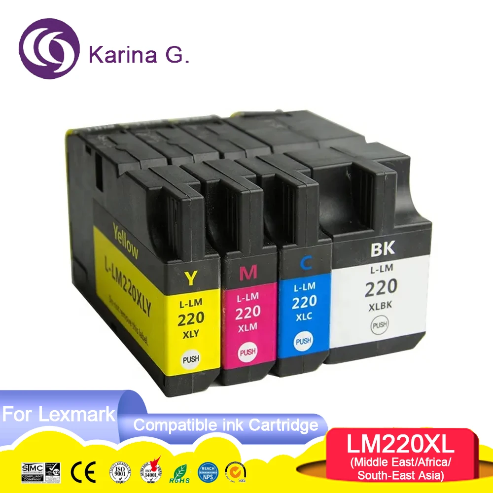 Compatible For LM220 LM-220 LM 220 Ink Cartridge suit for OfficeEdge Pro4000c/