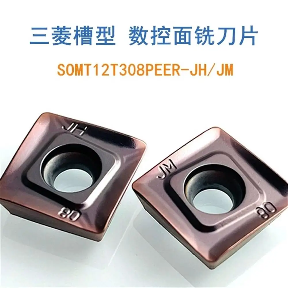 

10PCS SOMT12T308PEER-JM VP15TF CNC Carbide Milling tool Turning tool