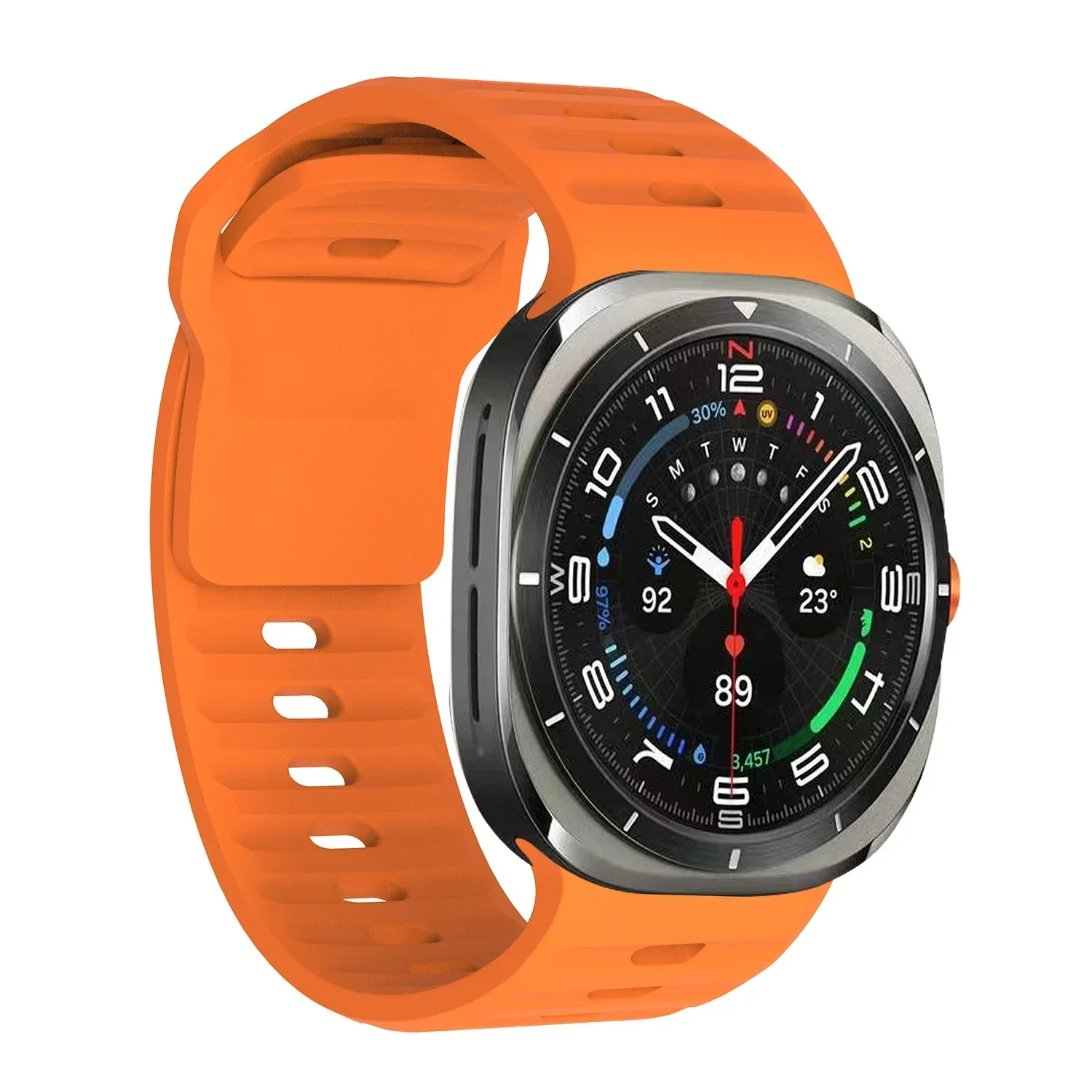 Silicone Strap for Smartwatch - Ultra Durable Band with Modern Design