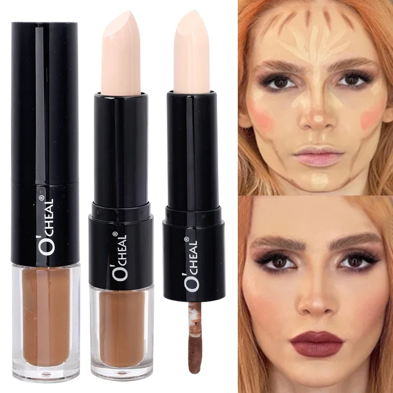 

Waterproof Contour Sticks Concealer Texture Highlighter Shadow Contouring Brightening Bronzer Pen Facial Body Makeup Cosmetics