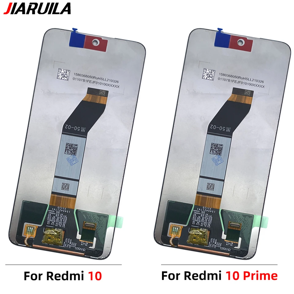 H&LYCYJ Display Schermo per Xiaomi Redmi 10/10 2022 21061119AG 21061119DG 21061119AL LCD Schermo di Ricambio Assembly con kit