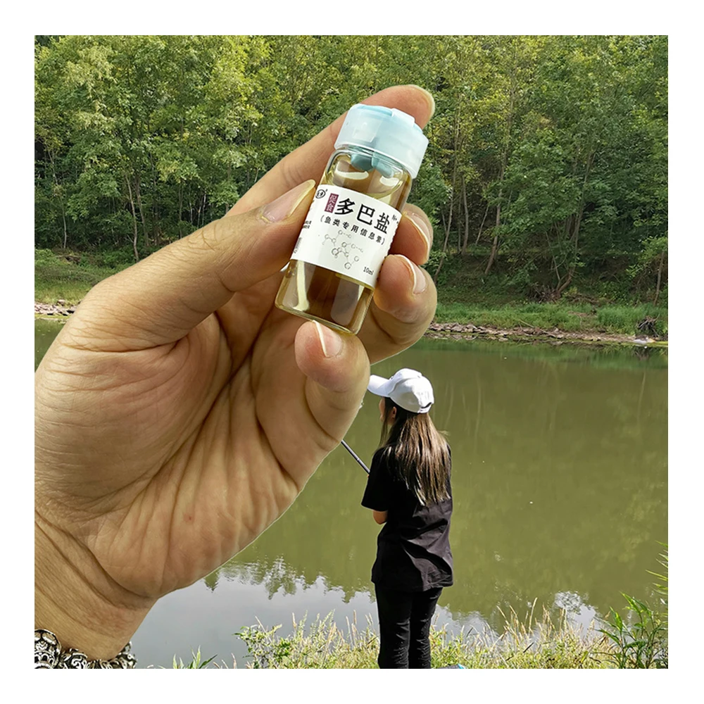 10ml Dopa Salt Strong Fish Shrimp Attractant Fishing Scent Spinner Flavor Oil Scents Cheese Smell For All Kind Of Lure And Bait fishing accessories fishing attractant