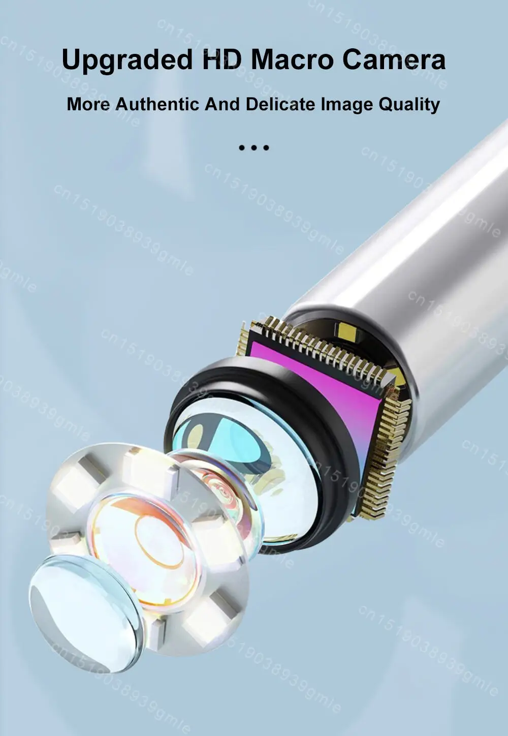 Smart Visual Ear Cleaning Set Earpick Bendable HD Clipable Tweezers All-in-1 Ear Rod Earwax Removal Kits