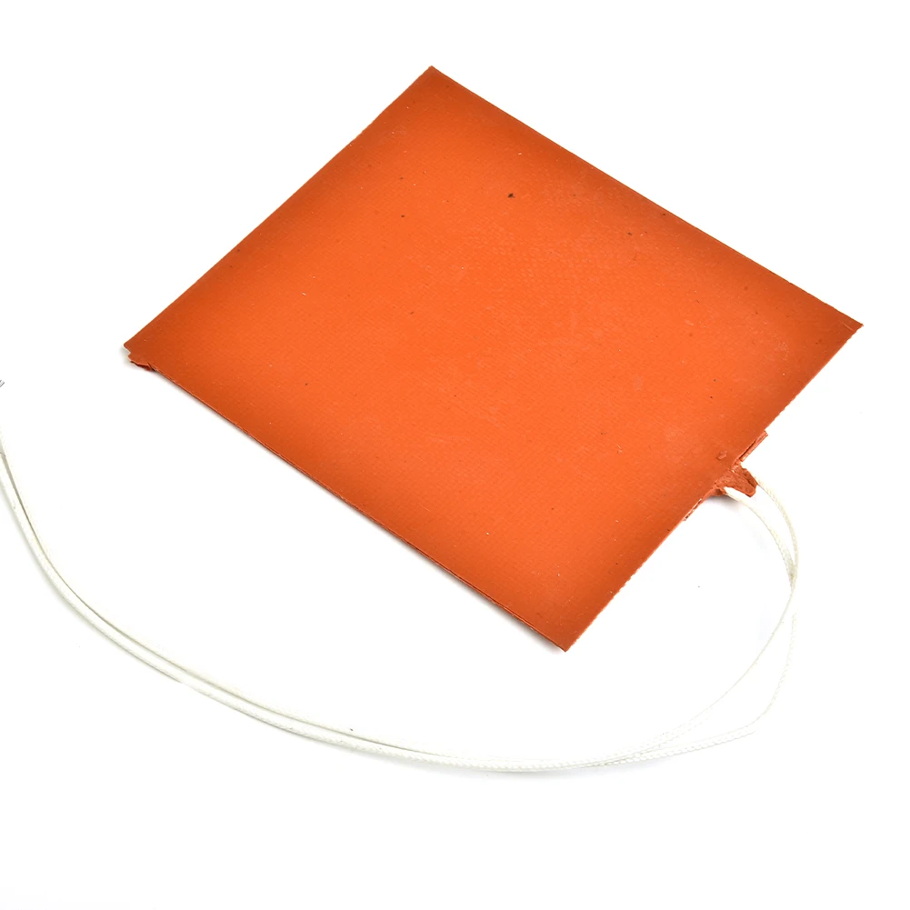 

12V 12W Silicone Heater Pad For Printer Heated Bed Heating Mat 100*120mm Temperature Controller Incubator Mat Tools