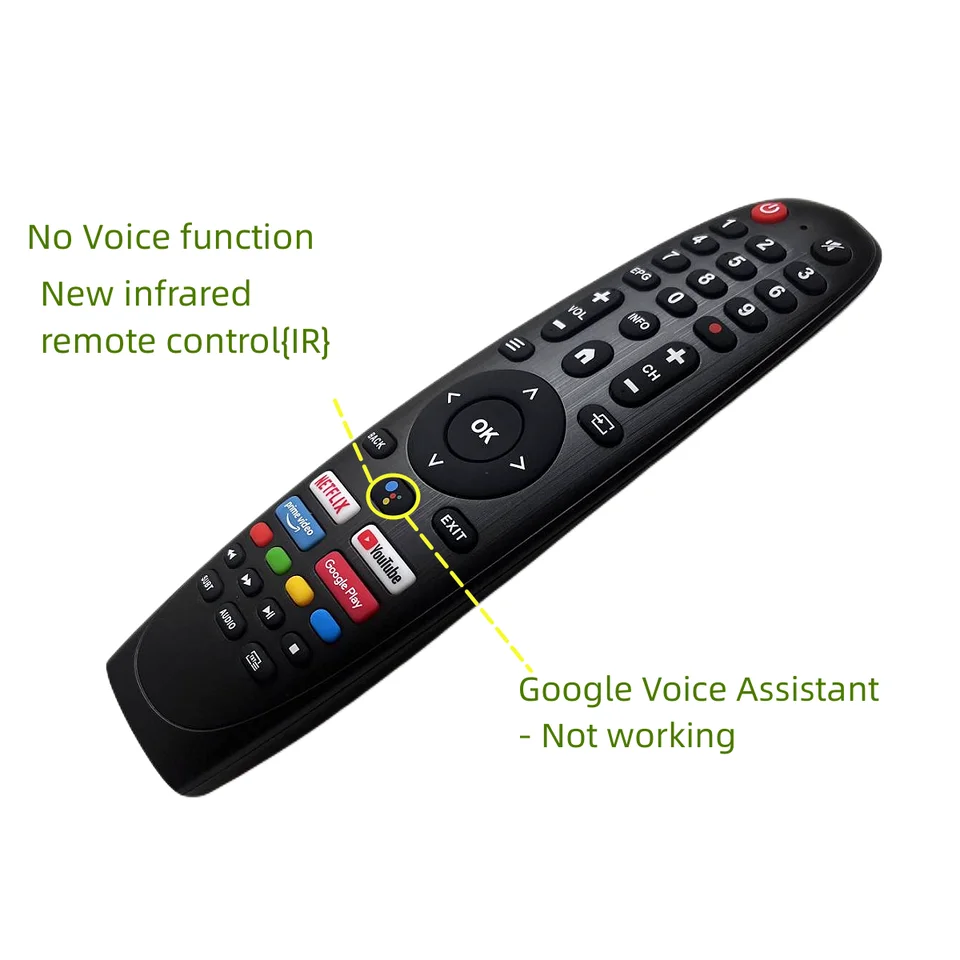 Telecomando Universale Sostitutivo Per TV SMART TECH - Compatibile Con Modelli 24HA10T3, 40FA10V3, 32HA10V3, 75UA10T1 E Molti Altri