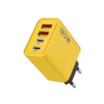 4 Ports USB C PD Charger Quick Charge 3.0 Type C USB Phone Chargers Fast Charging Adapter For iPhone 15 14 Samsung Xiaomi Huawei 6