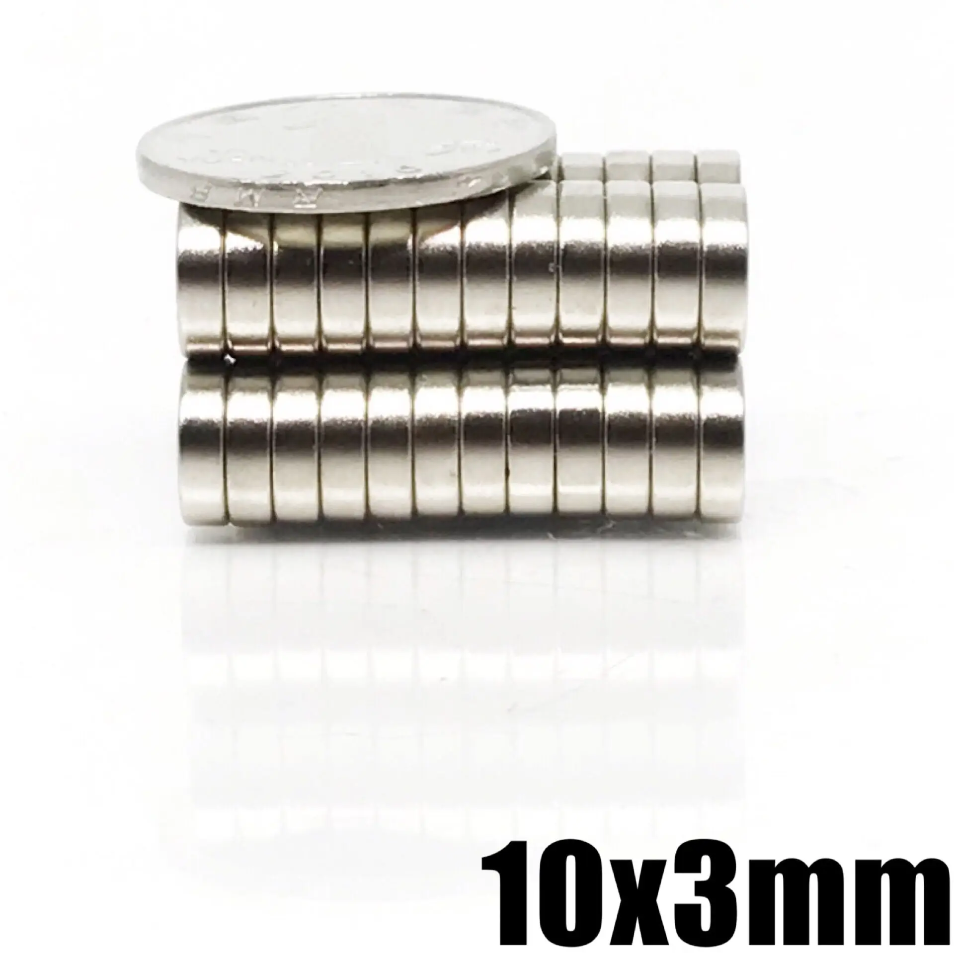 20/50/100/200/500Pcs 10x3 Super Powerful Strong Bulk Round NdFeB Neodymium Disc Magnets Dia N35 Rare Earth magnet 10*3