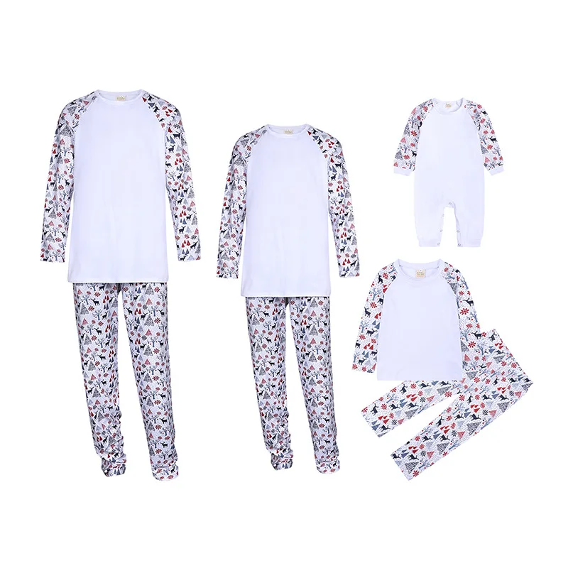 thumbnail image 1 of Pijamas navideños para la familia, madre, niños, niños, familia, conjuntos a juego, trajes, padre, hijo, bebé, recién nacido, conjuntos de ropa, camisetas y pantalones, 1 of 5