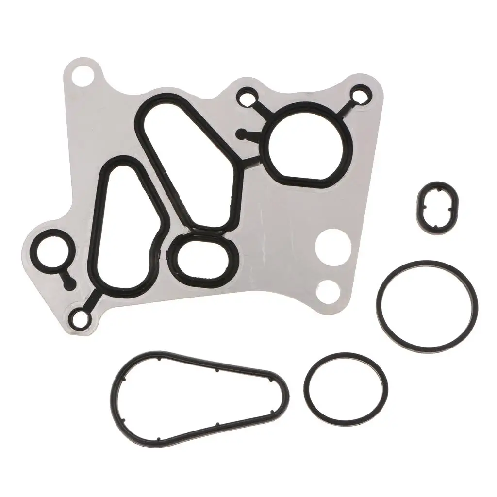Engine Oil Filter Housing Seal Kit 2 Sets Engine Oil Filter Housing Seal Kit 2711840280 (New)