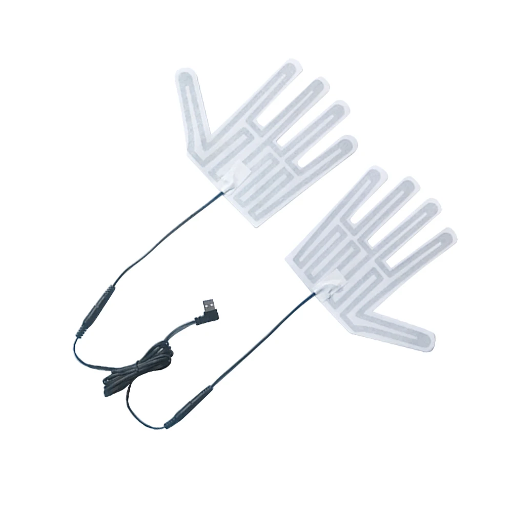 Winter Warm Carbon Fiber Heated Gloves Pad