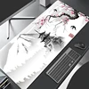 Mouse Pad XXL Mousepad Computer Keyboard Pad Mouse Mat Gamer Soft Office Carpet Japanese Cherry Blossom Pagoda Table Mat Desktop 3