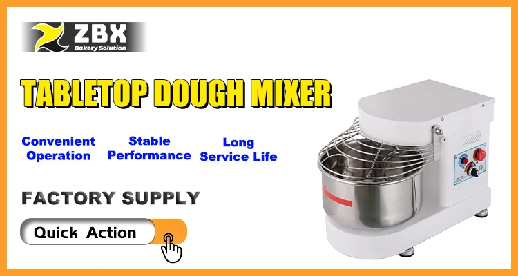 Haushold Bread Making Machine Tabletop Dough Kneading Machine 7l Bread Spiral Mi