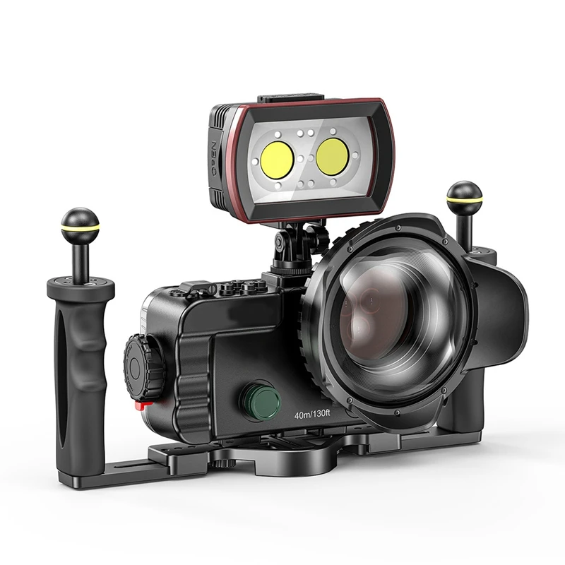 67Mm Portable Waterproof Wide Angle Dome Port Lens Housing Case Underwater Diving Parts for SLR Camera