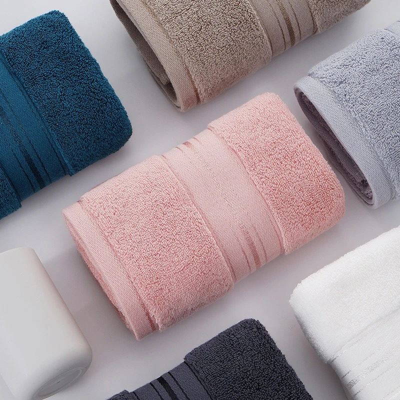 Thickened pure Cotton Bathroom Face Towel household bath towel soft and Quick absorbent  Quick Dry and non shedding adult towels 2