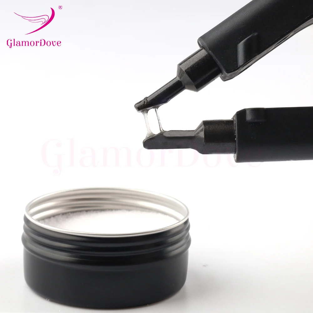 Keratin Bonding Glue Powder for I/V/U Tip Hair Extensions