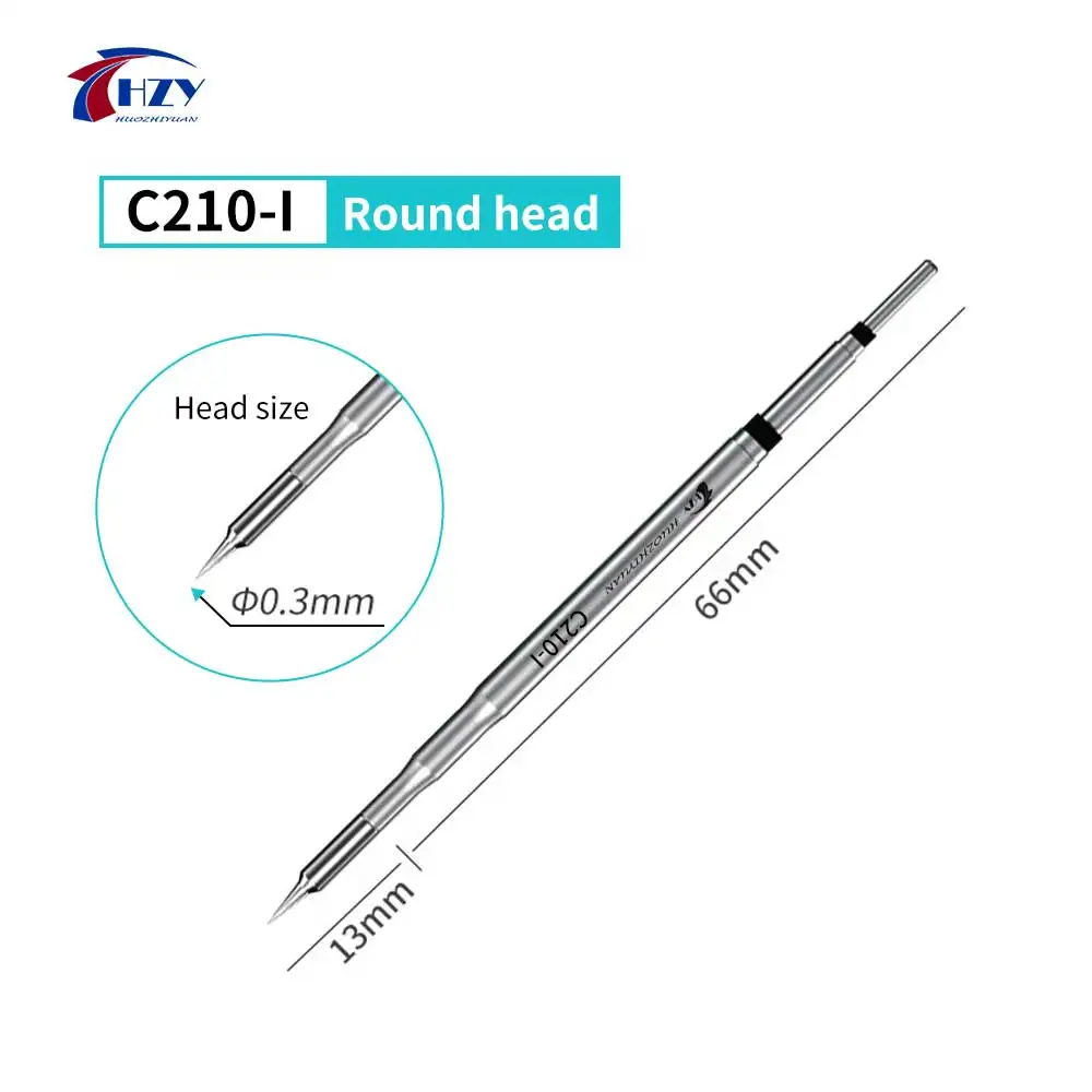 Soldering Iron Tips HZY C210 Welding Tools K/SK/I/IS Universal 210 Handle Electric Soldering Iron for T210 Station Kit