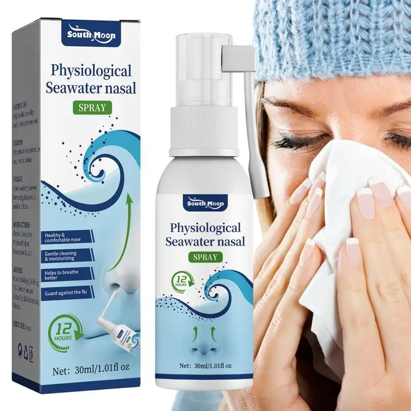 Saline Nasal Moisturizing Spray Physiological Seawater Nasal Spray Helps Soothe And Moisturize