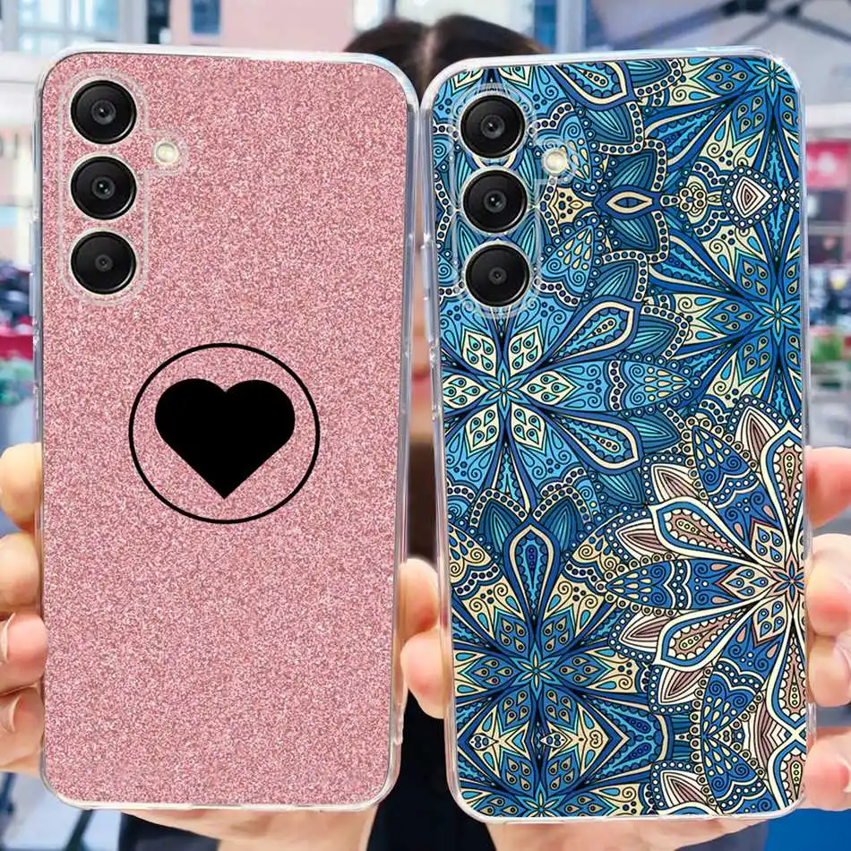 Elegant Printed Soft Silicone TPU Slim Phone Back Cover