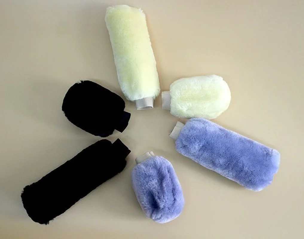 Car Handbrake Grip Covers Gear Shift Knob Cover Handle Plush Sleeve Winter Black Soft Warm Hand Brake Auto Interior Accessories
