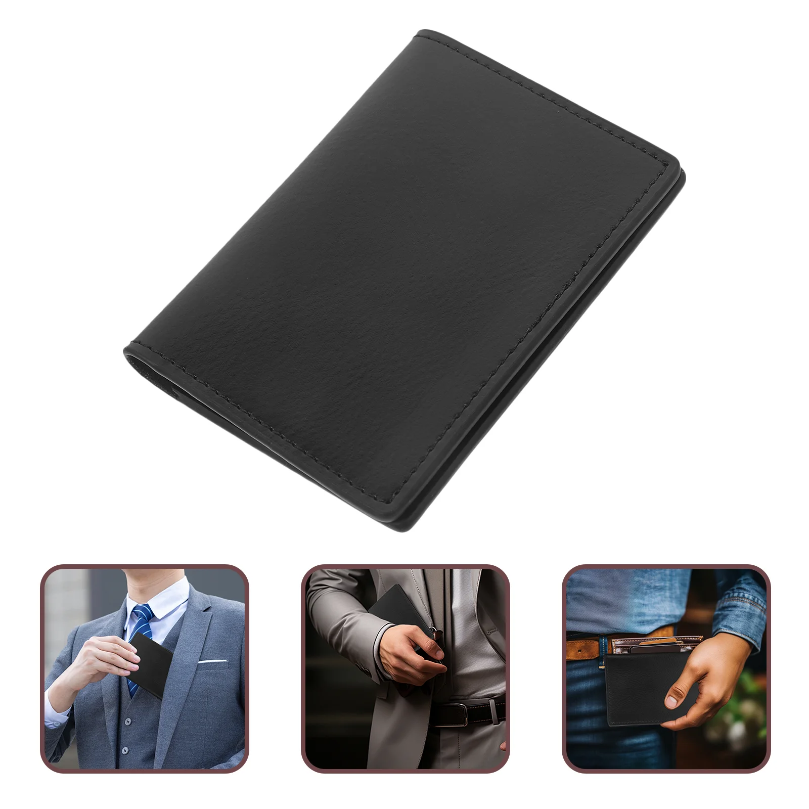 

Деловой телефон, чехол для карт, бумажник, двухсторонний телефон, портативный контейнер для мужчин